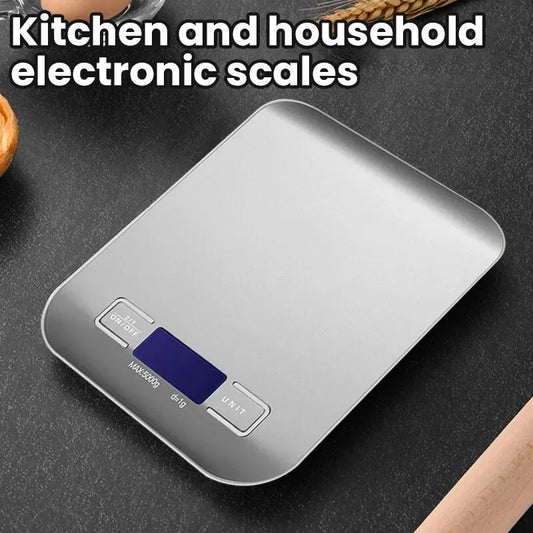 Household Kitchen High-precision Electronic Pastry Baking Scale Small Food Baking Scale 10kg/1g Accurate Weighing